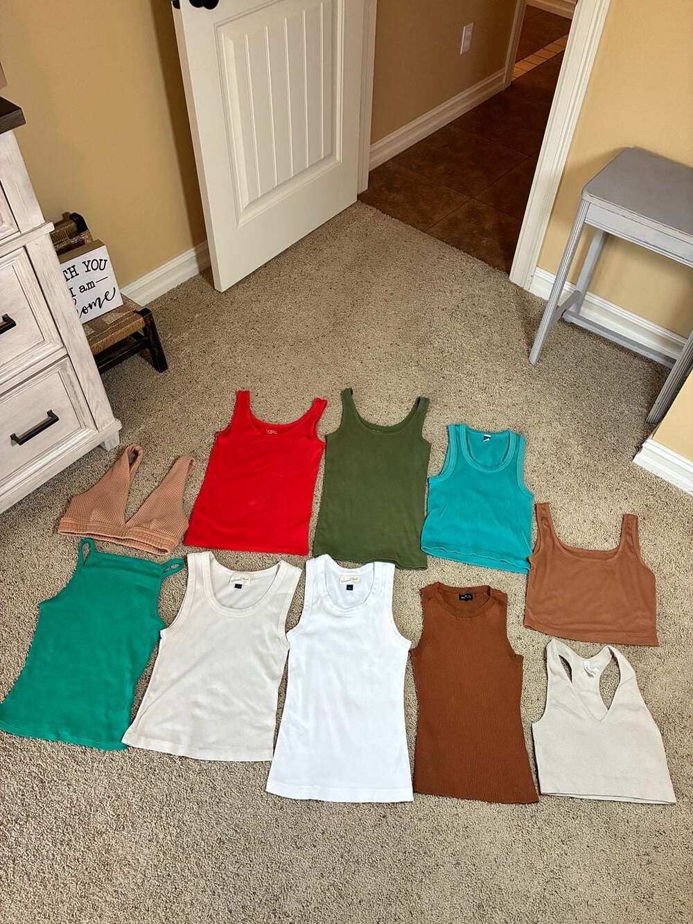 Tank Top Lot of 10 Size Small - Assorted Brands